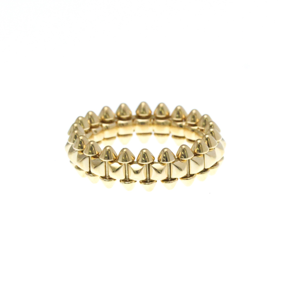 Cartier Crash De Cartier Ring SM B4229852 Pink Gold (18K) Fashion No Stone Ba... - Picture 5 of 10